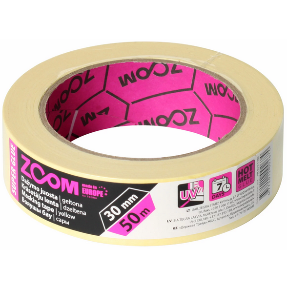 TEGRA | Zoom Super Glue gelbes Kreppband