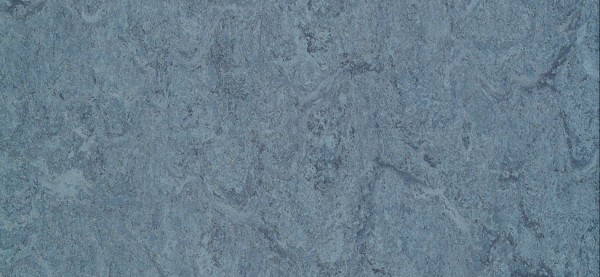 Dlw Flooring Marmorette AcousticPlus LPX 2121-022 autumn blue Linoleum Bahnenware