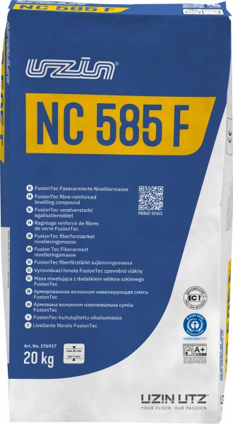 Uzin NC 585 F | Fusiontec Faserarmierte Nivelliermasse - 20 KG
