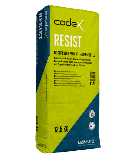 codex Resist hoch belastbarer Zement-Fugenmörtel