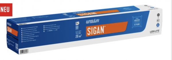UZIN SIGAN® PREMIUM-TROCKENKLEBSTOFF FOLIENTRÄGER