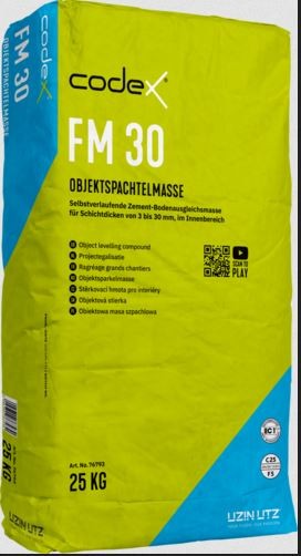 codex FM 30 Objektspachtelmasse