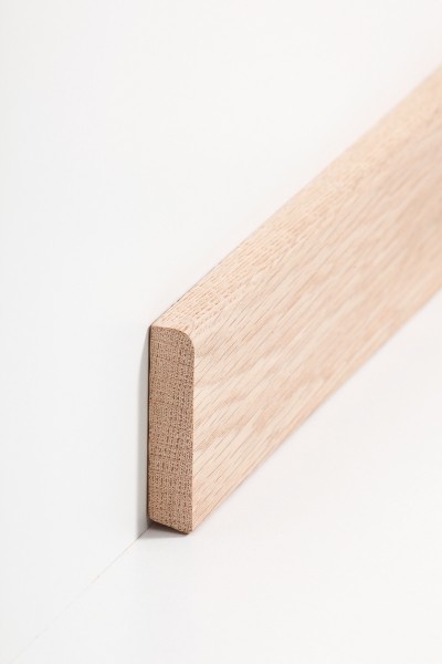 Südbrock Holzfußleiste 13 x 58 mm, Oberkante abgerundet