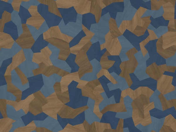 Forbo Sarlon Wood 15 dB / 19 dB - Akustikbelag - 98507T4315/19 blue shaped wood
