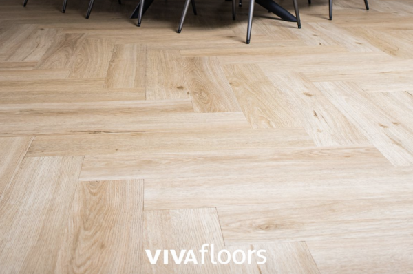 vivafloors Designbelag - Serie 7200 - Fischgrät 7230 - Klebevariante