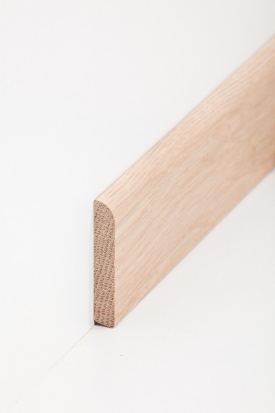 Südbrock Holzfußleiste 10 x 58 mm, Oberkante abgerundet
