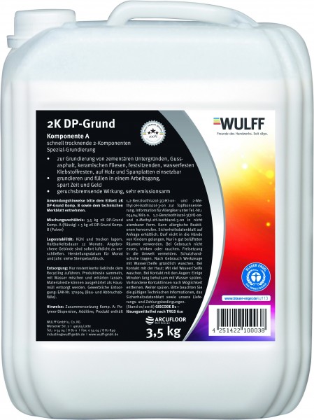 WULFF - 2K DP-Grund - 2-Komponenten Spezial-Grundierung 3,5 Kg