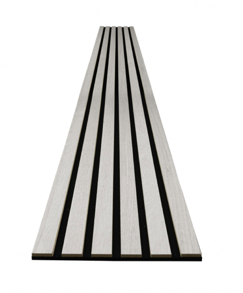 acous Wandpaneele COMFORT Eiche weiss