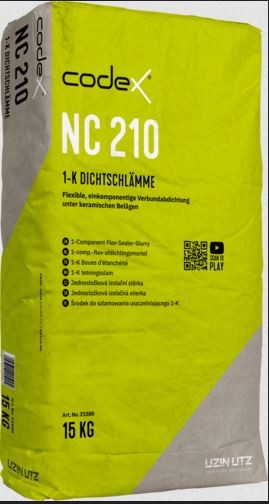 codex NC 210 1-K Flex-Dichtschlämme