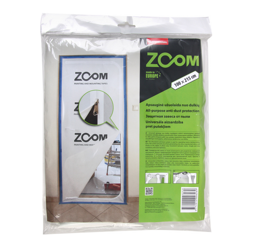 TEGRA | Zoom Staubschutzvorhang mit Reissverschluss | 02-9-0-100