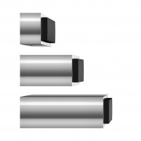 ODIN Wandtürstopper Kerberos Q gebürstet L: 20mm ODIN Wandtürstopper Kerberos Q gebürstet L: 20mm