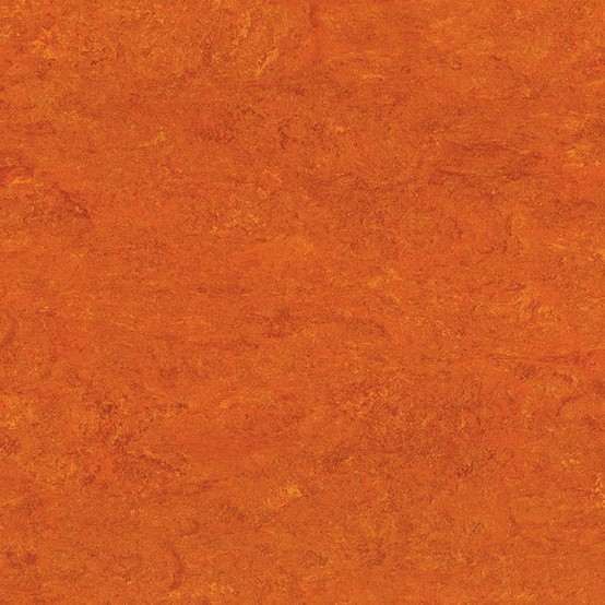 Gerflor DLW Marmorette NEOCARE™ 0117 Mandarin Orange Linoleum Bahnware 2,5 mm - SALE