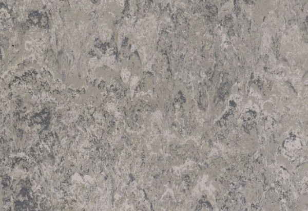 Gerflor DLW Linodur 4 mm - 1056 Marble Grey Linoleum Bahnenware