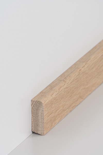 Südbrock Holzfußleiste 16 x 40 mm, Oberkante abgerundet