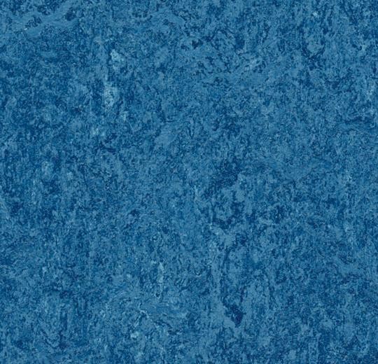 Forbo Marmoleum REAL - 3030 blue Linoleum Bahnenware 2,5 mm