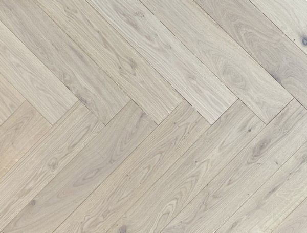 Wicanders | Manor House | Brüssel | 82001394 | Fischgrät-Parkett | weiß geölt