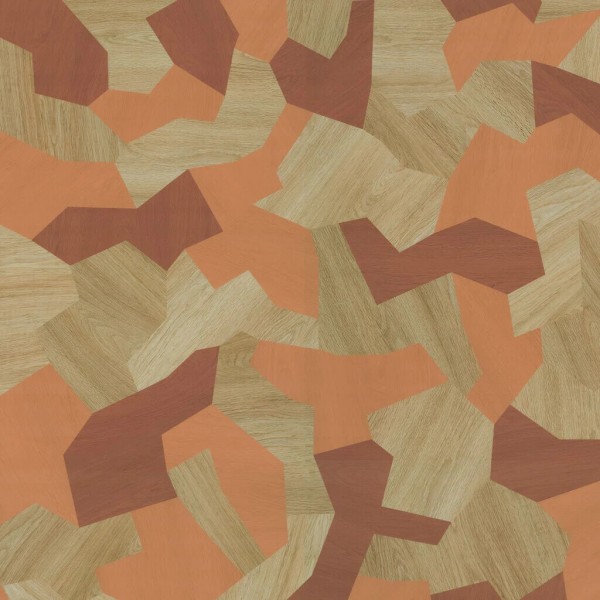 Forbo Sarlon Colour 15 dB / 19 dB - Akustikbelag - 98506T4315/19 terracotta shaped wood