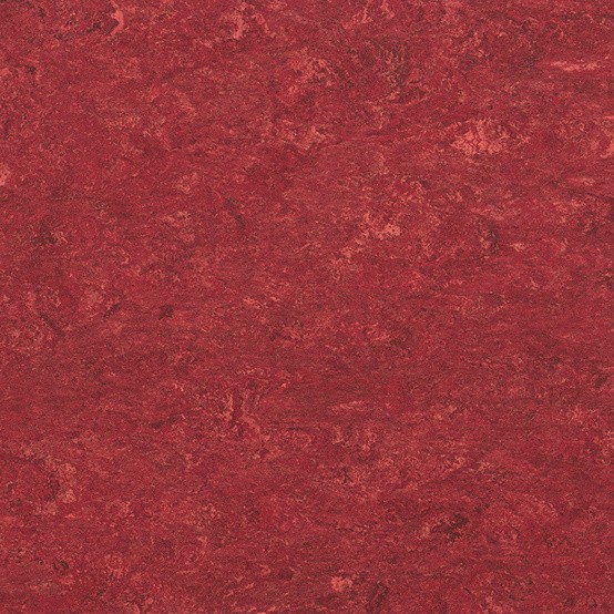 DLW Marmorette NEOCARE™ 0018 Lobster Red Linoleum Bahnware 2,5 mm