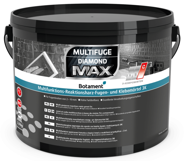 Botament Multifuge Diamond MAX Multifunktions-Reaktionsharz-Fugenmörtel 3K