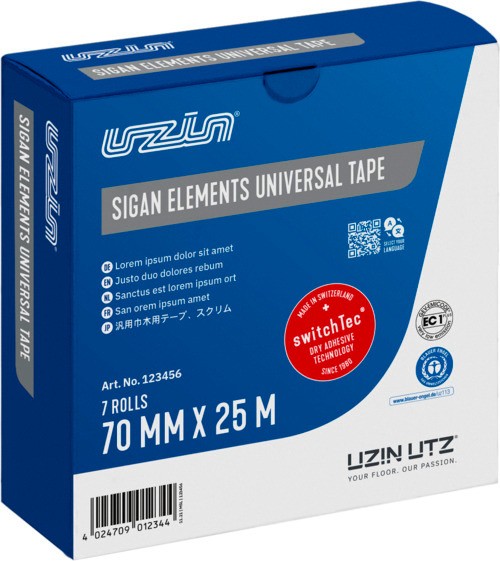 Sigan Elements Universal Tape Hochleistungsverlegeband