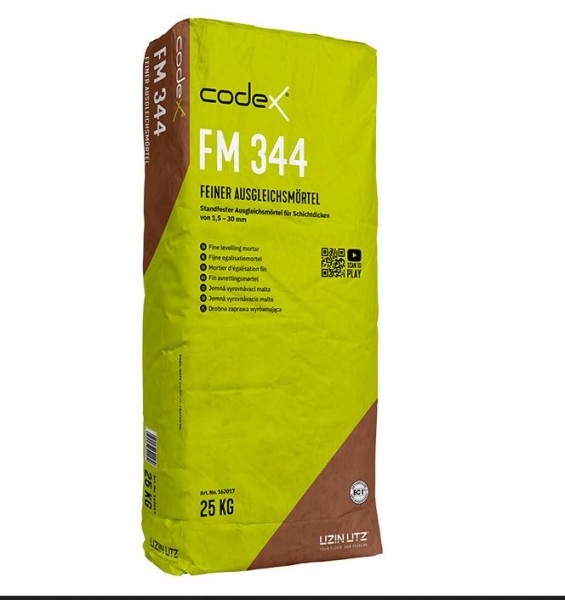 codex FM 344 Feiner Ausgleichsmörtel