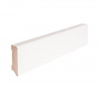 Hocotimber Sockelleiste Profil SB 612 RAL 9016 - Weichholz weiß 16x58x2400 mm Hocotimber Sockelleiste Profil SB 612 RAL 9016 - Weichholz weiß 16x58x2400 mm