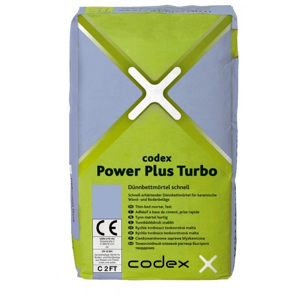 codex Power Plus Turbo Dünnbettmörtel schnell